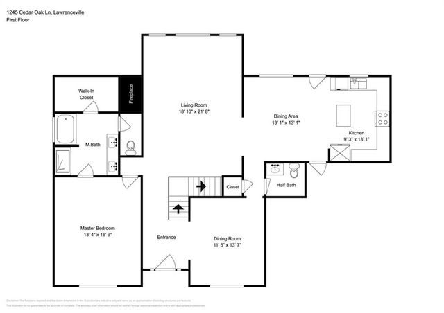 1245 Cedar Oak Lane, Lawrenceville, GA 30043