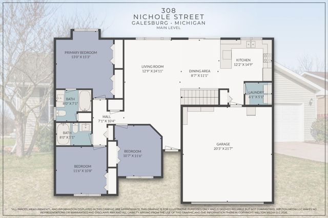 308 Nichole Street, Galesburg, MI 49053