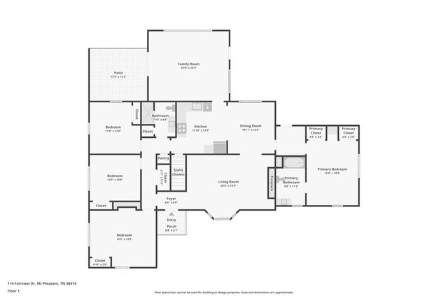 114 Fairview Dr, Mount Pleasant, TN 38474
