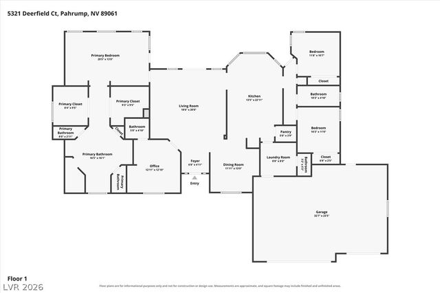 5321 Deerfield Court, Pahrump, NV 89061