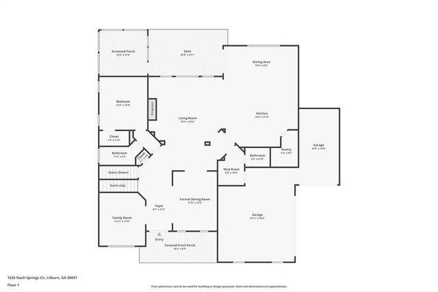 1025 Nash Springs Circle, Lilburn, GA 30047