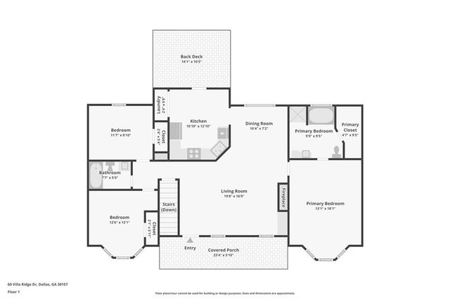 60 Villa Ridge Drive, Dallas, GA 30157