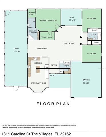 1311 CAROLINA COURT, The Villages, FL 32162