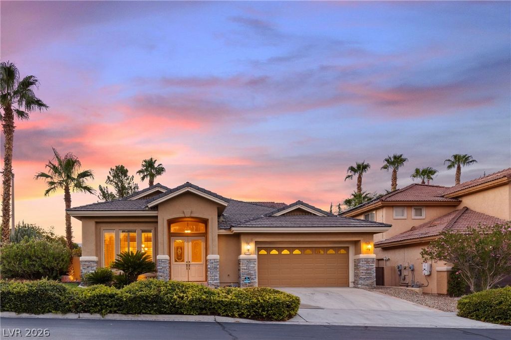 9716 Cameo Rose Lane, Las Vegas, NV 89134 — exterior