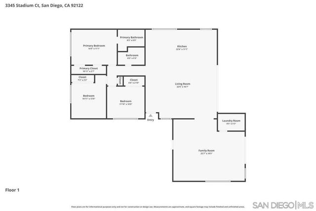 3345 Stadium Ct, San Diego, CA 92122