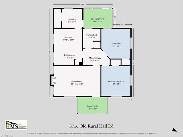 5716 Old Rural Hall Road, Winston-salem, NC 27105