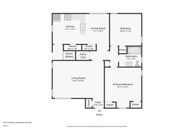 3311 N 82nd STREET, Milwaukee, WI 53222