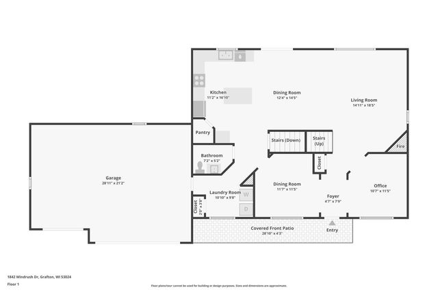 1842 Windrush DRIVE, Grafton, WI 53024