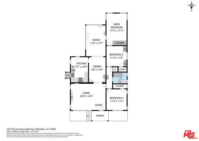1814 W Commonwealth Avenue, Alhambra, CA 91803