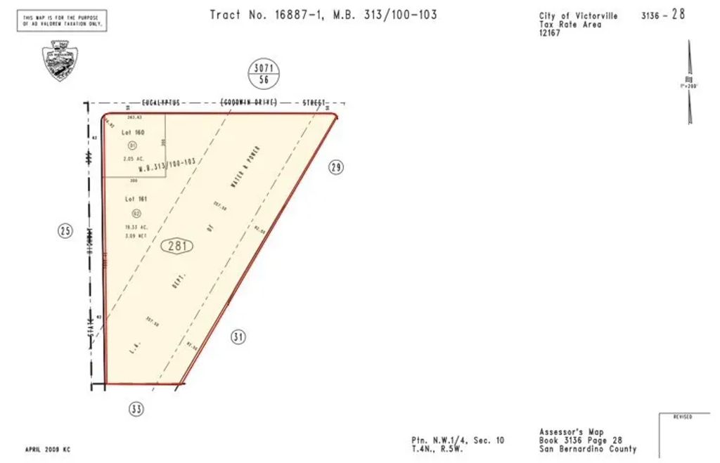 0 Hwy 395 & Eucalyptus, Victorville, CA 92392