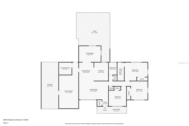 5309 E KALEY STREET, Orlando, FL 32812