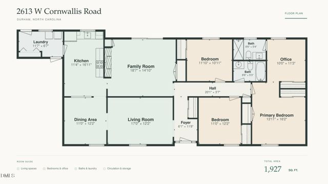 2613 W Cornwallis Road, Durham, NC 27705