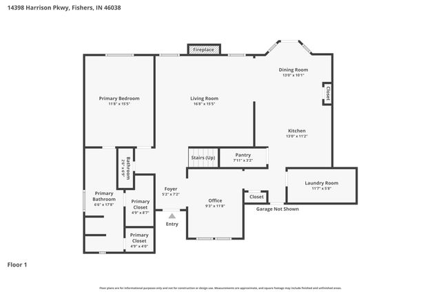 14398 Harrison Parkway, Fishers, IN 46038