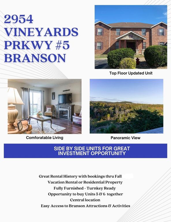 2954 Vineyards Parkway, 5, Branson, MO 65616
