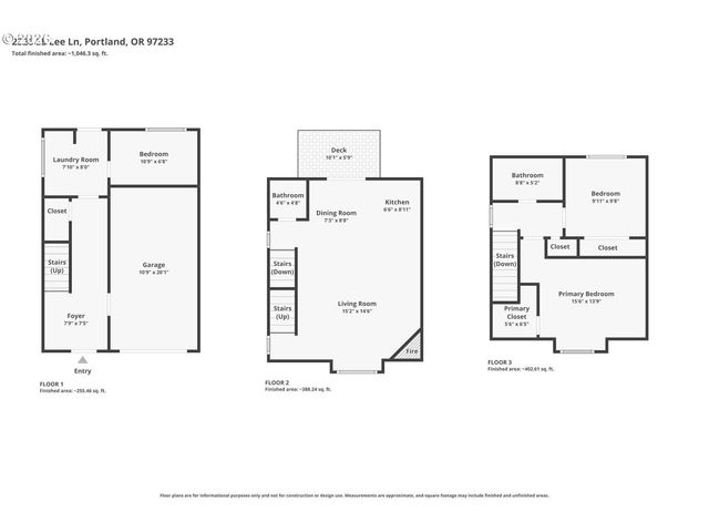 2326 Se LEE Ln, Portland, OR 97233