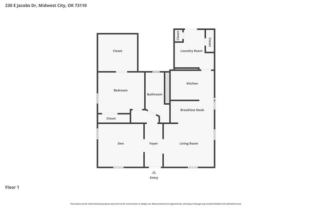 230 E Jacobs Drive, Midwest City, OK 73110