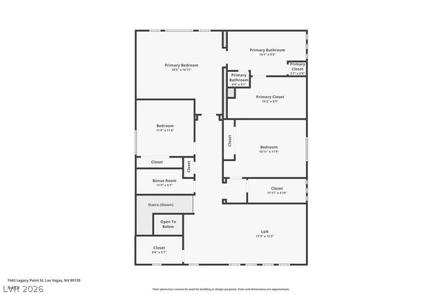 7443 Legacy Point Street, Las Vegas, NV 89113