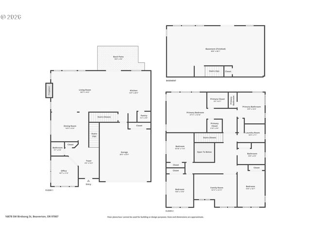 16878 Sw BIRDSONG St, Beaverton, OR 97007