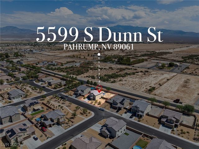 5599 South Dunn Street, Pahrump, NV 89061