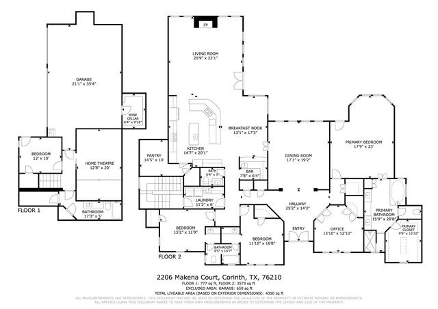 2206 Makena Court, Corinth, TX 76210