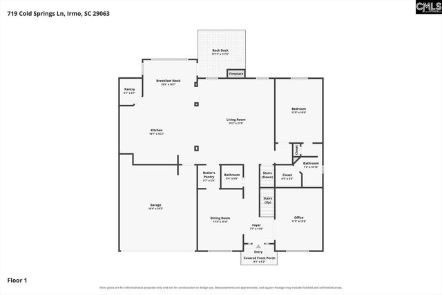 719 Cold Springs Lane, Irmo, SC 29063