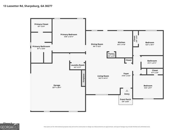 13 Lassetter Road, Sharpsburg, GA 30277