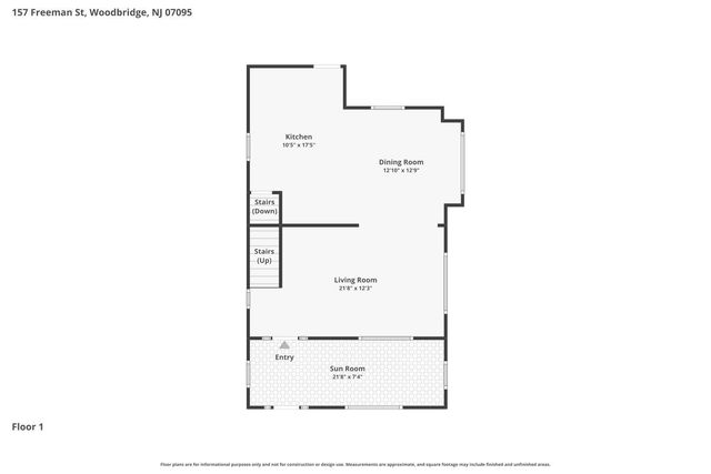 157 Freeman Street, Woodbridge Proper, NJ 07095