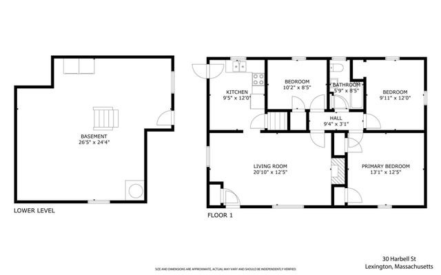 30 Harbell Street, Lexington, MA 02321