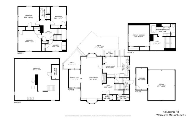 43 Laconia Rd, Worcester, MA 01609