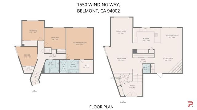 1550 Winding Way, Belmont, CA 94002