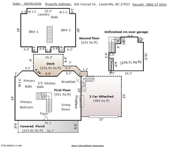206 Conrad Circle, Lewisville, NC 27023