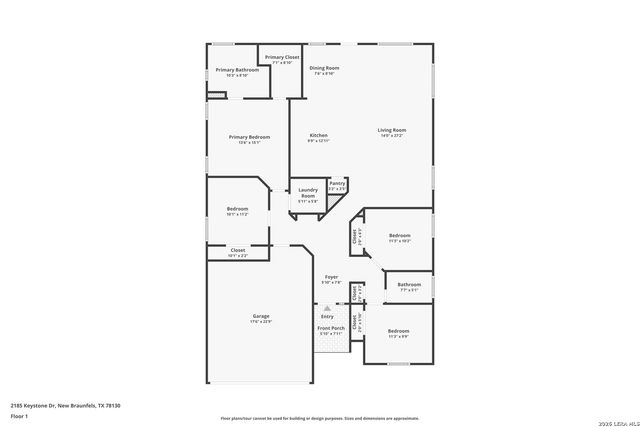 2185 Keystone Dr, New Braunfels, TX 78130