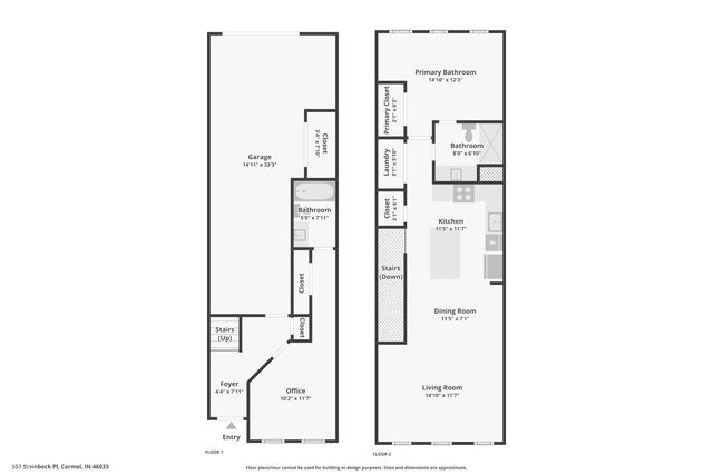 557 Steinbeck Place, Carmel, IN 46032