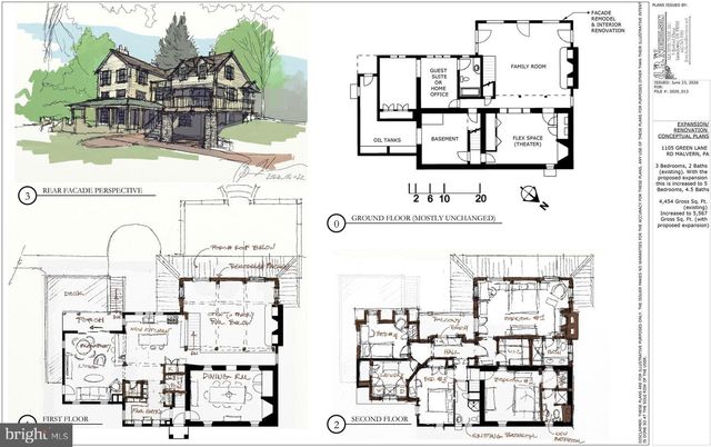 1105 GREEN LANE RD, Malvern, PA 19355