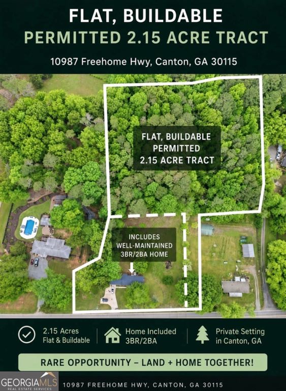 10987 Freehome Highway, Canton, GA 30115