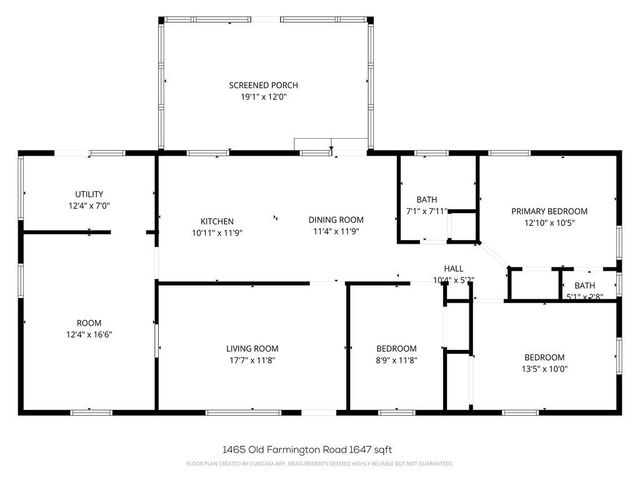 1465 Old Farmington Rd, Lewisburg, TN 37091