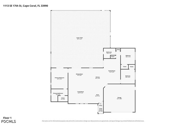1113 SE 17th ST, Cape Coral, FL 33990