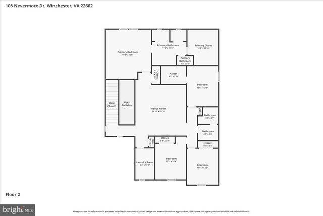 108 NEVERMORE DR, Winchester, VA 22602