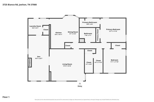3725 Bianco Rd, Joelton, TN 37080