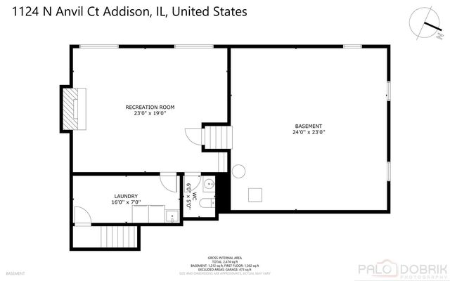 1124 N Anvil Court, Addison, IL 60101