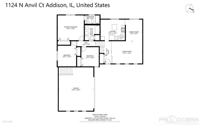 1124 N Anvil Court, Addison, IL 60101