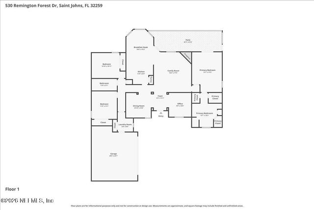 530 REMINGTON FOREST Drive, St. Johns, FL 32259