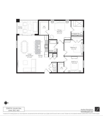 5340 N Lincoln Avenue 403, Chicago, IL 60625