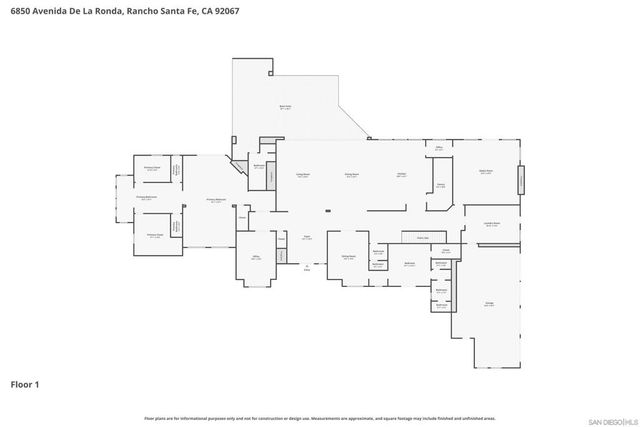 6850 Avenida de la Ronda, Rancho Santa Fe, CA 92067