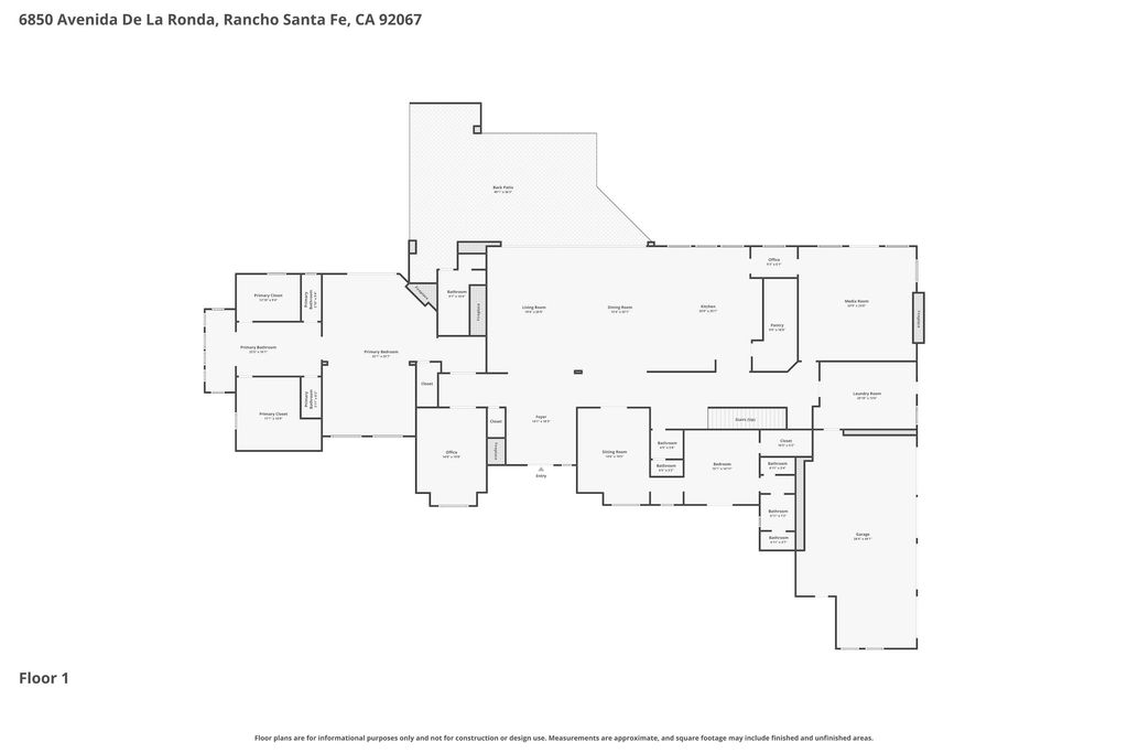 6850 Avenida de la Ronda, Rancho Santa Fe, CA 92067