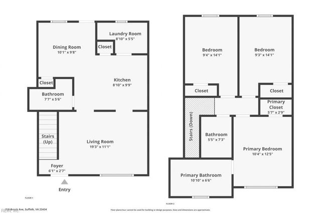 729 Brook AVE, Suffolk, VA 23434