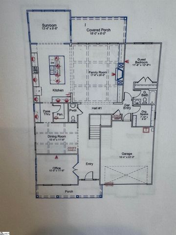 405 Foxford Drive Lot 36, Woodruff, SC 29388