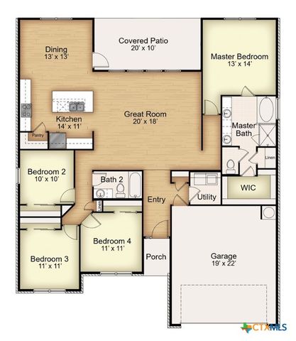 7110 Touchstone Drive, Temple, TX 76502