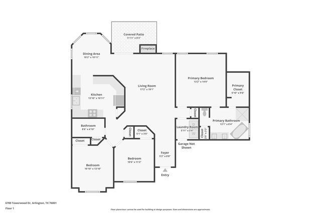 6700 Towerwood Drive, Arlington, TX 76001