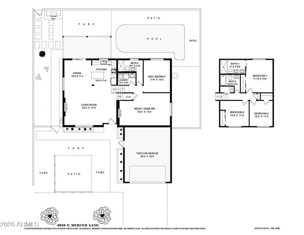 3929 E MERCER Lane, Phoenix, AZ 85028
